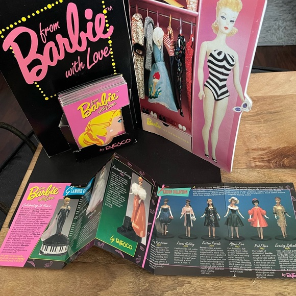 Barbie “from Barbie with Love advertising display pamphlet holder - Picture 5 of 11